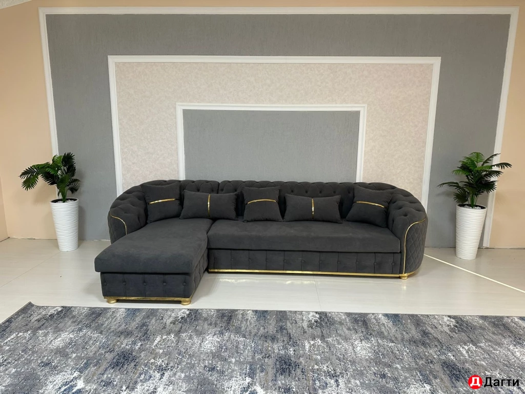 Диван с оттоманкой «Беллона» раскладной