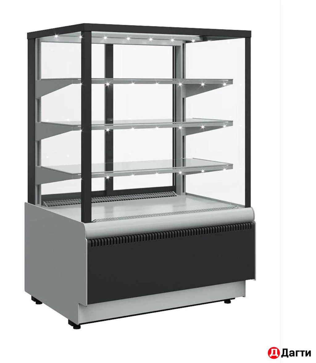 Витрина Carboma K70 VV0,9-1 ВХСв - 0,9д Люкс Люкс Техно