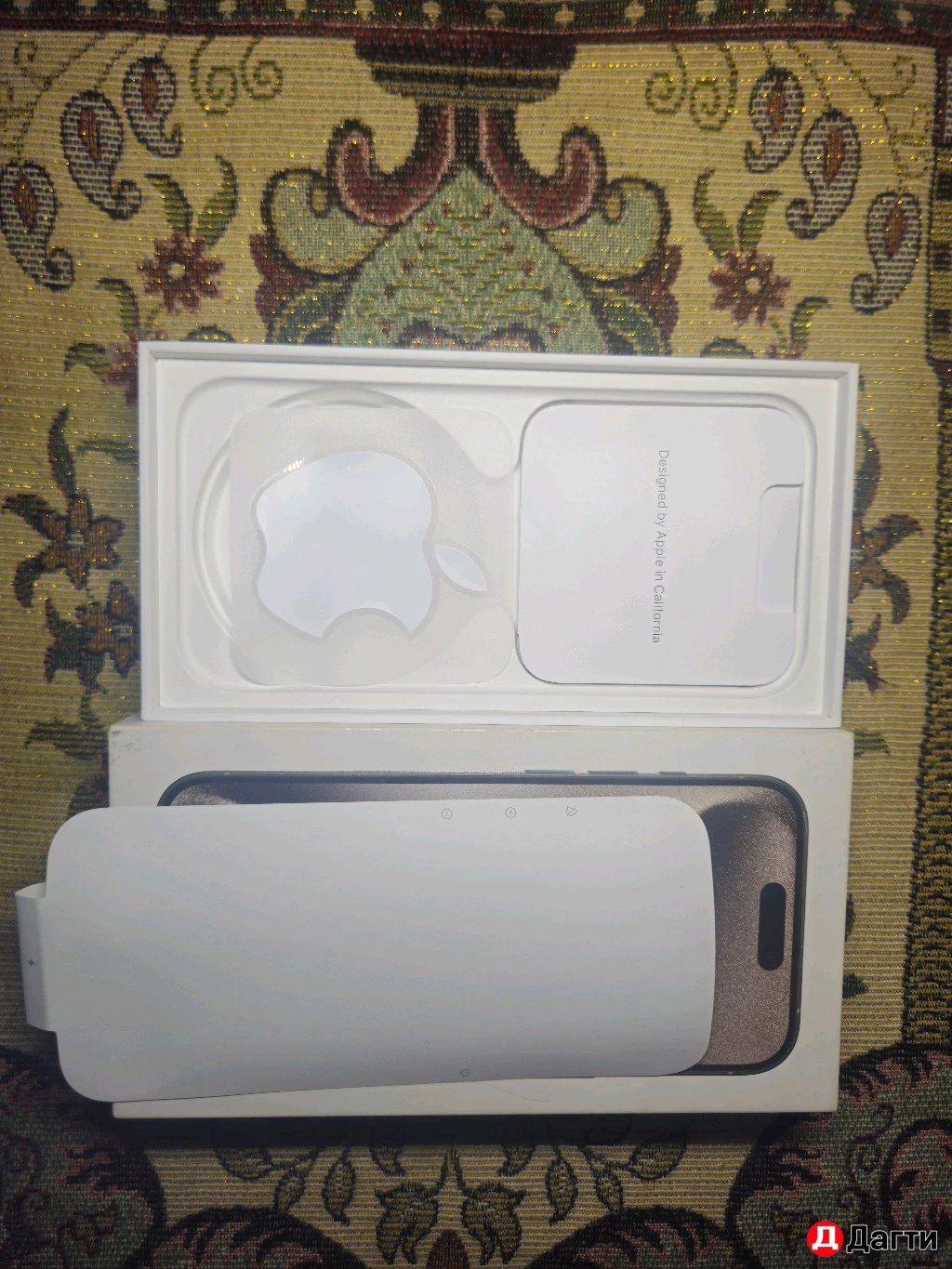 Коробка iphone 15 pro 256