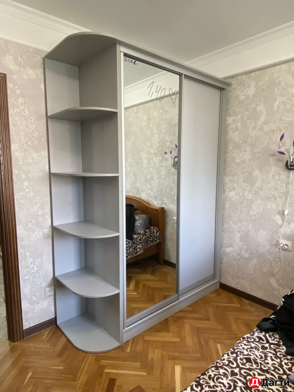 Шкаф купе 1.05 Серый