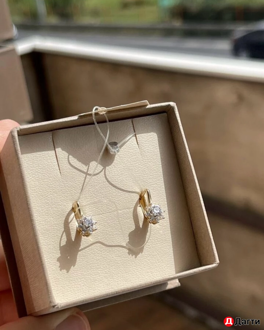 Золотые серьги детские