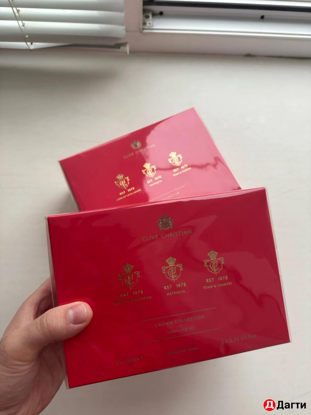 Clive Christian Crown Collection TravellersSet маркировка честный знак