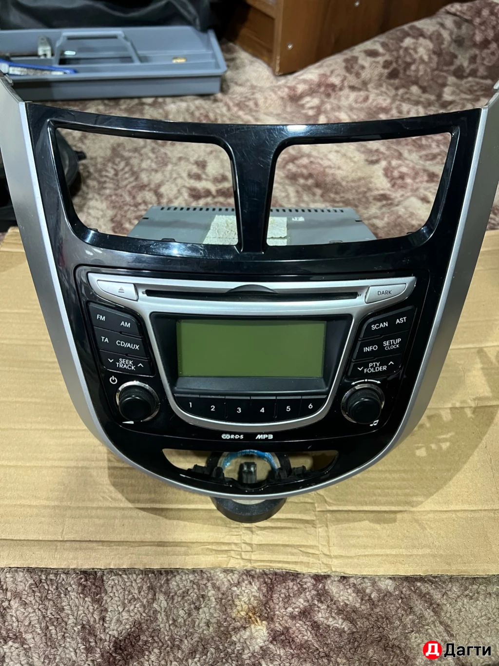 Магнитола hundai solaris 1