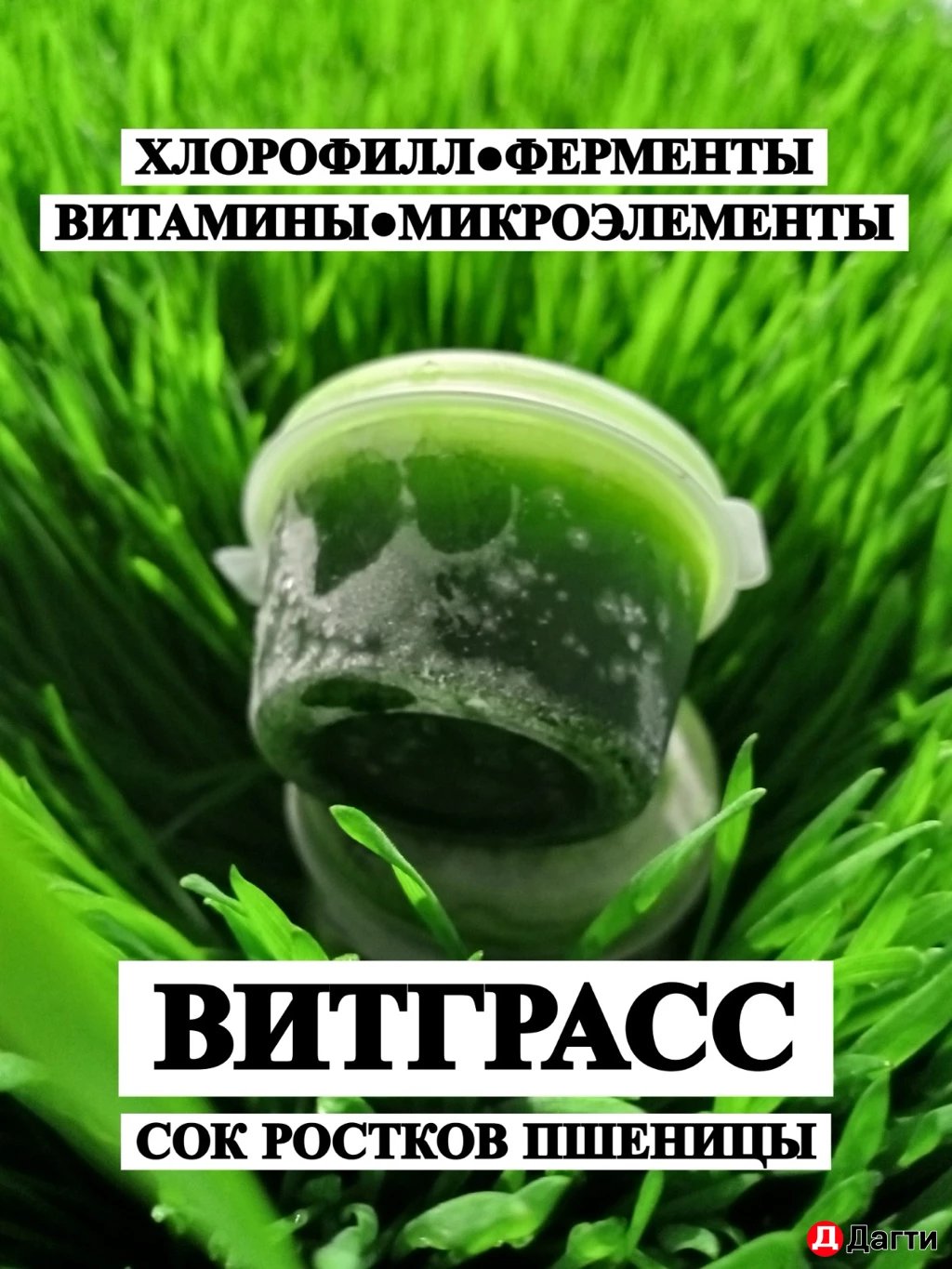 Bитгpacc (coк из pостков пшeницы )