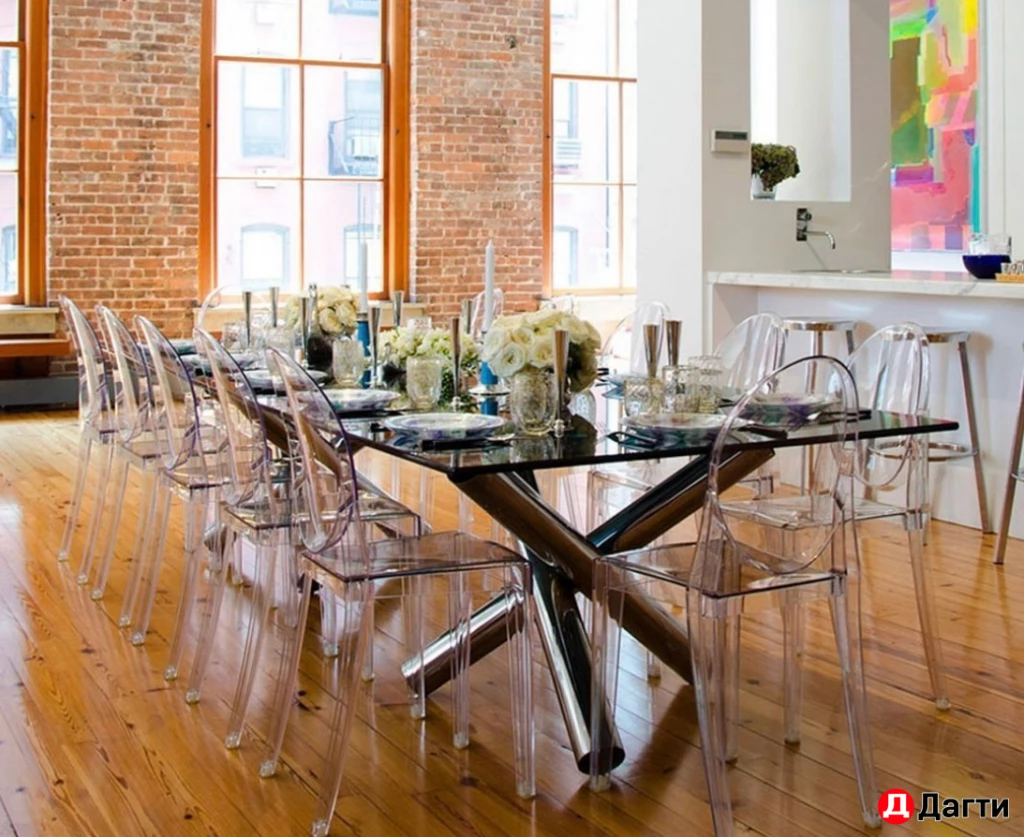 Стулья дизайнерские, прозрачные