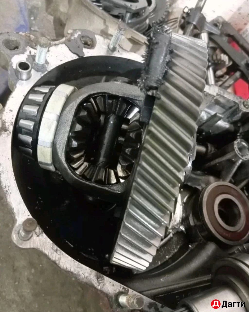 Запчасти КПП приора