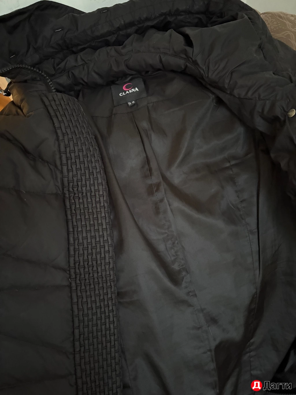 Пуховик женский пух-перо