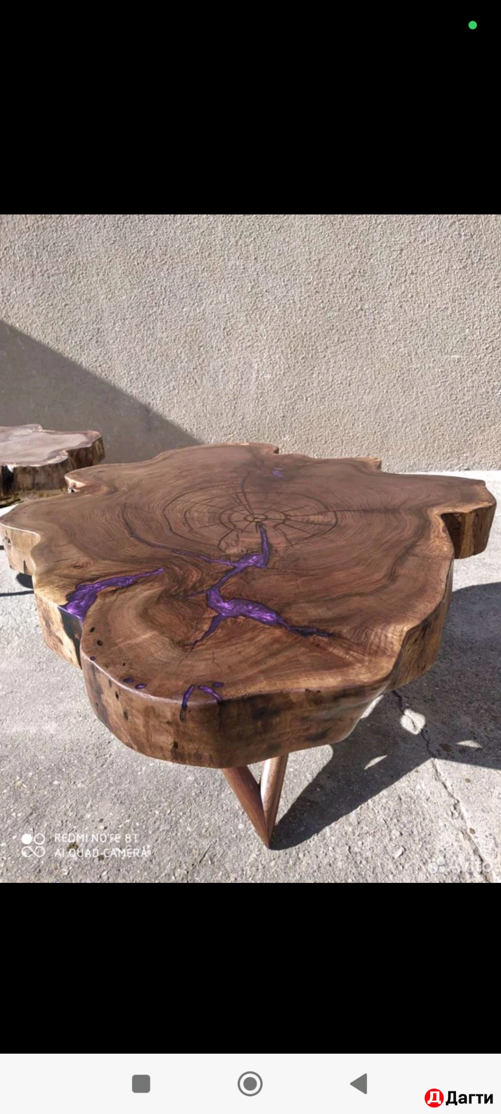 Торцовый  спил стол