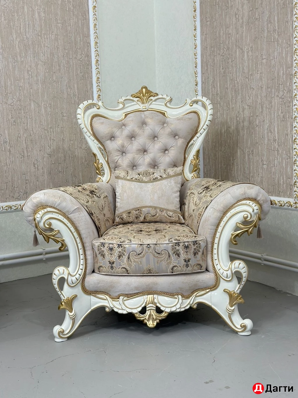 Королевская Тройка Диван с креслами «Элона»