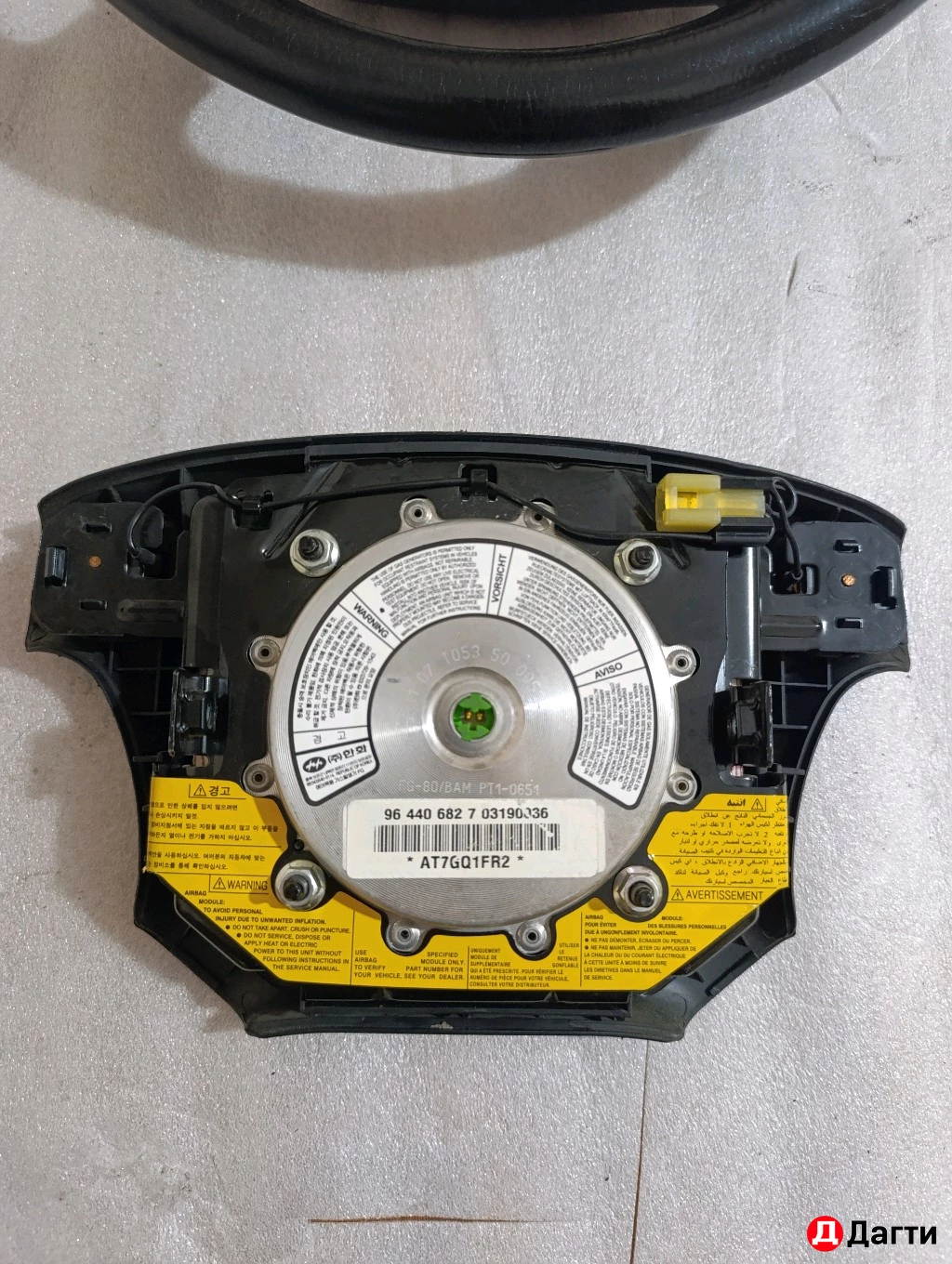 Руль на Шевроле Ланос с подушкой безопасности