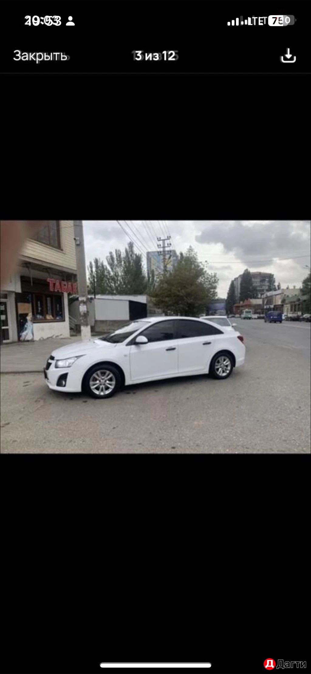 Chevrolet Cruze, 2012 года