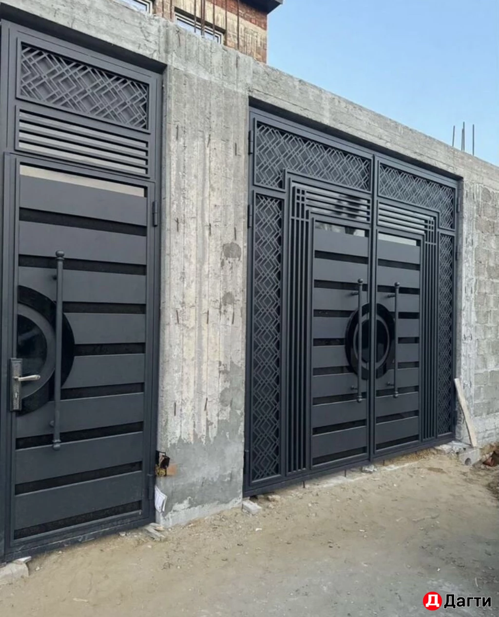 Кованные ворота , навесы, перила , входные бронь двери