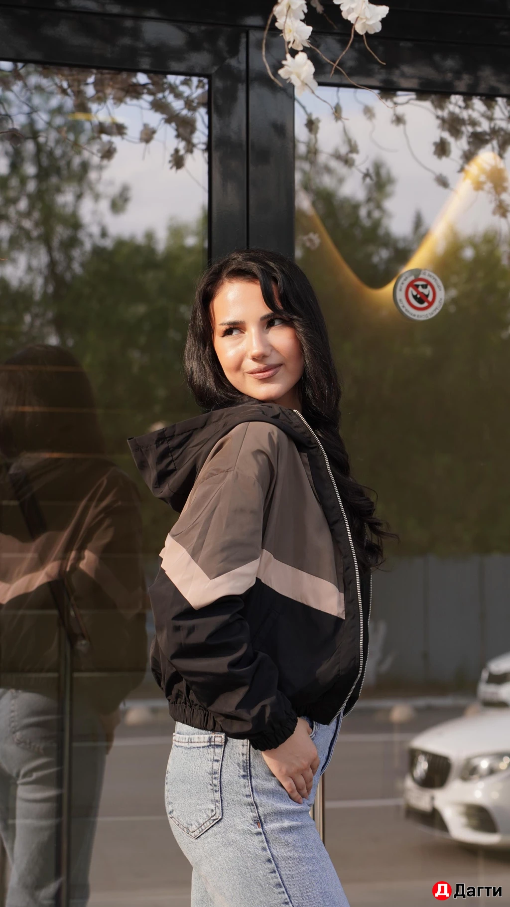 Бомбер плащевка