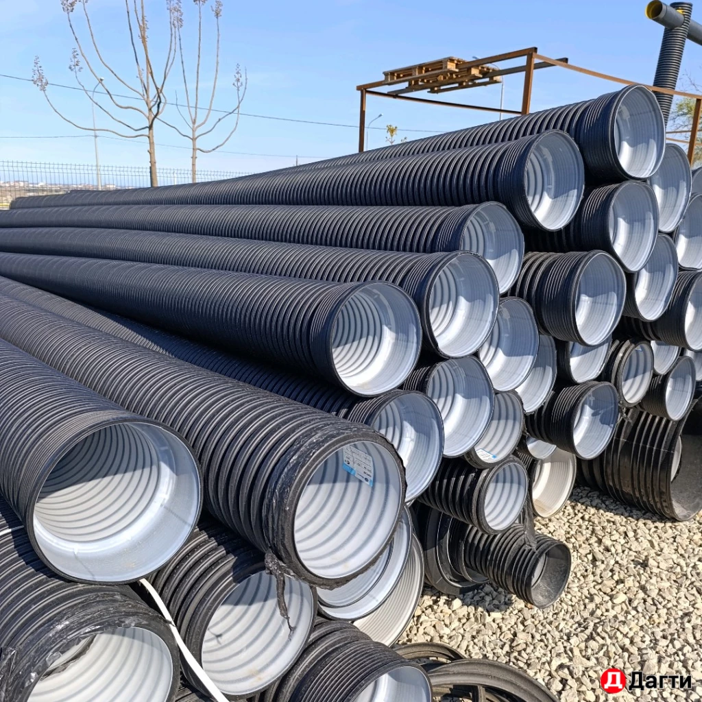 Труба гофрированная для канализации