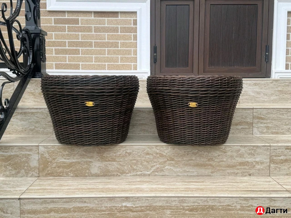 Кашпо Из Ротанга