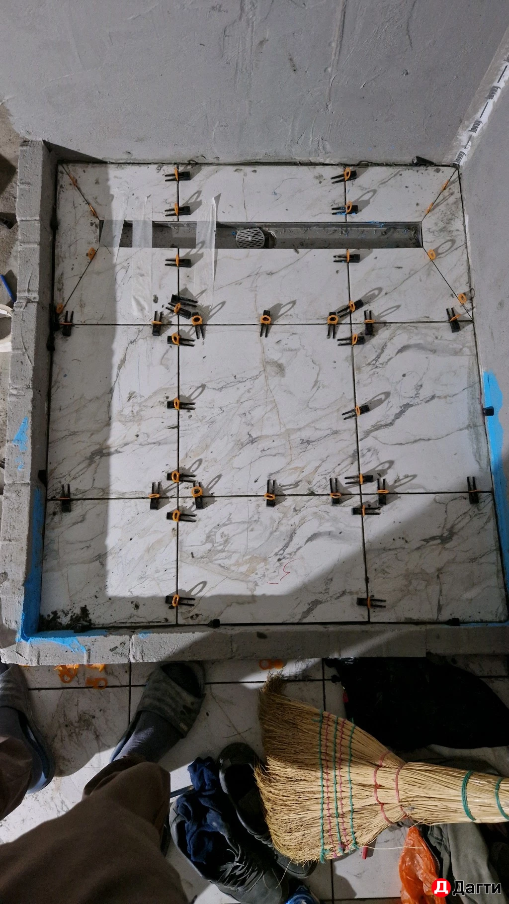 Укладка кафеля