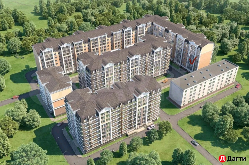 Квартира, 1 комната, 42 м², Собственник