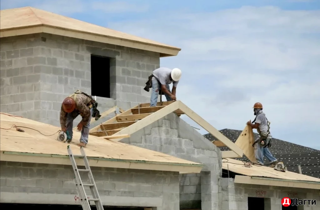 Строители и строительная бригада