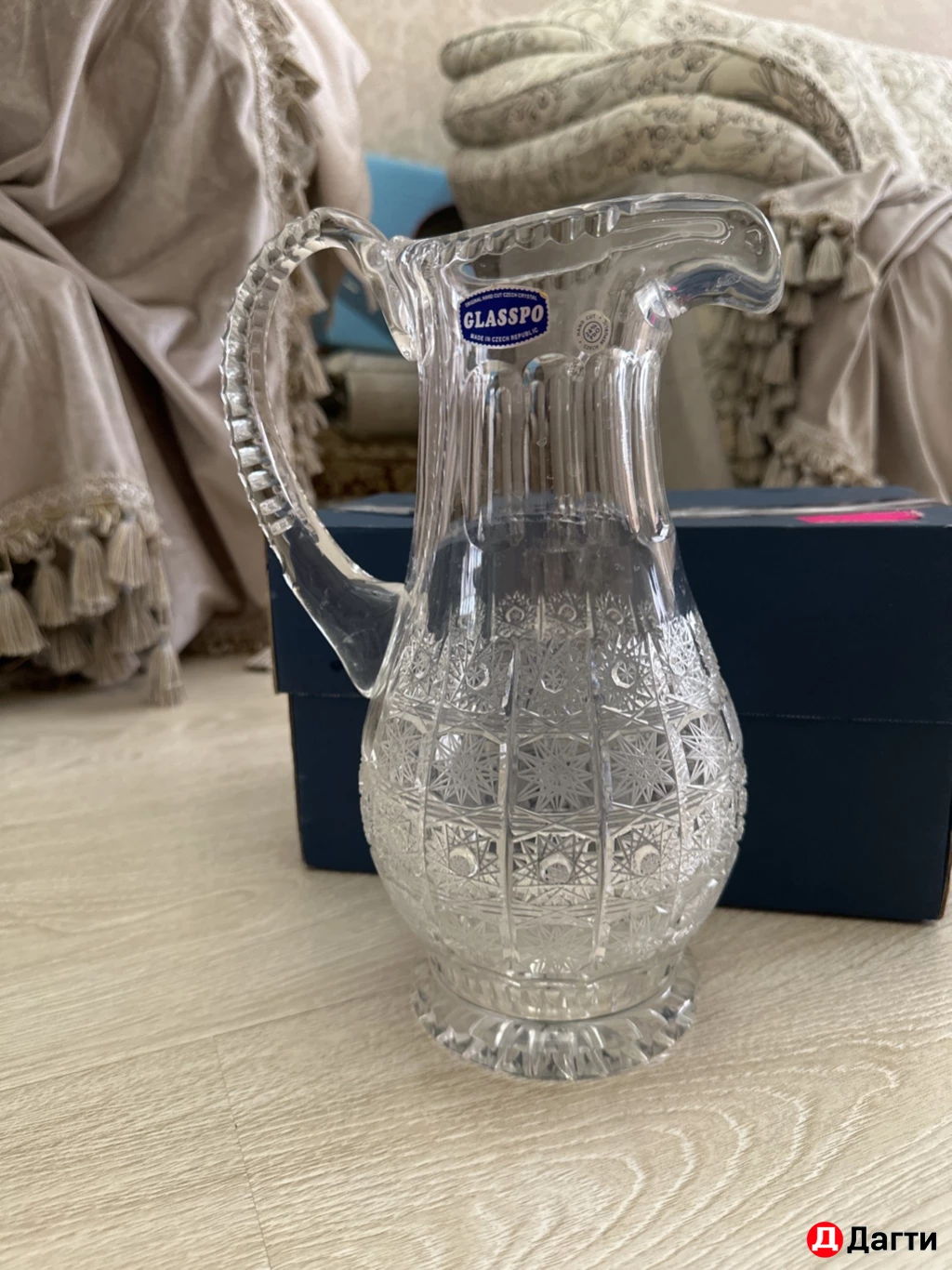 Чешский хрустальный графин