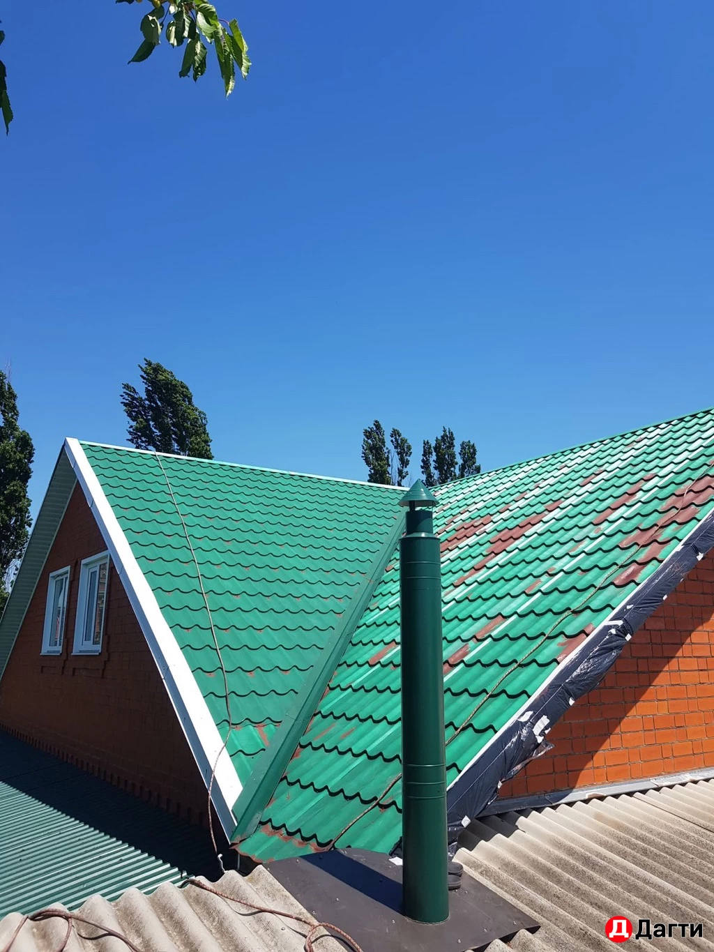 Покраска крыш