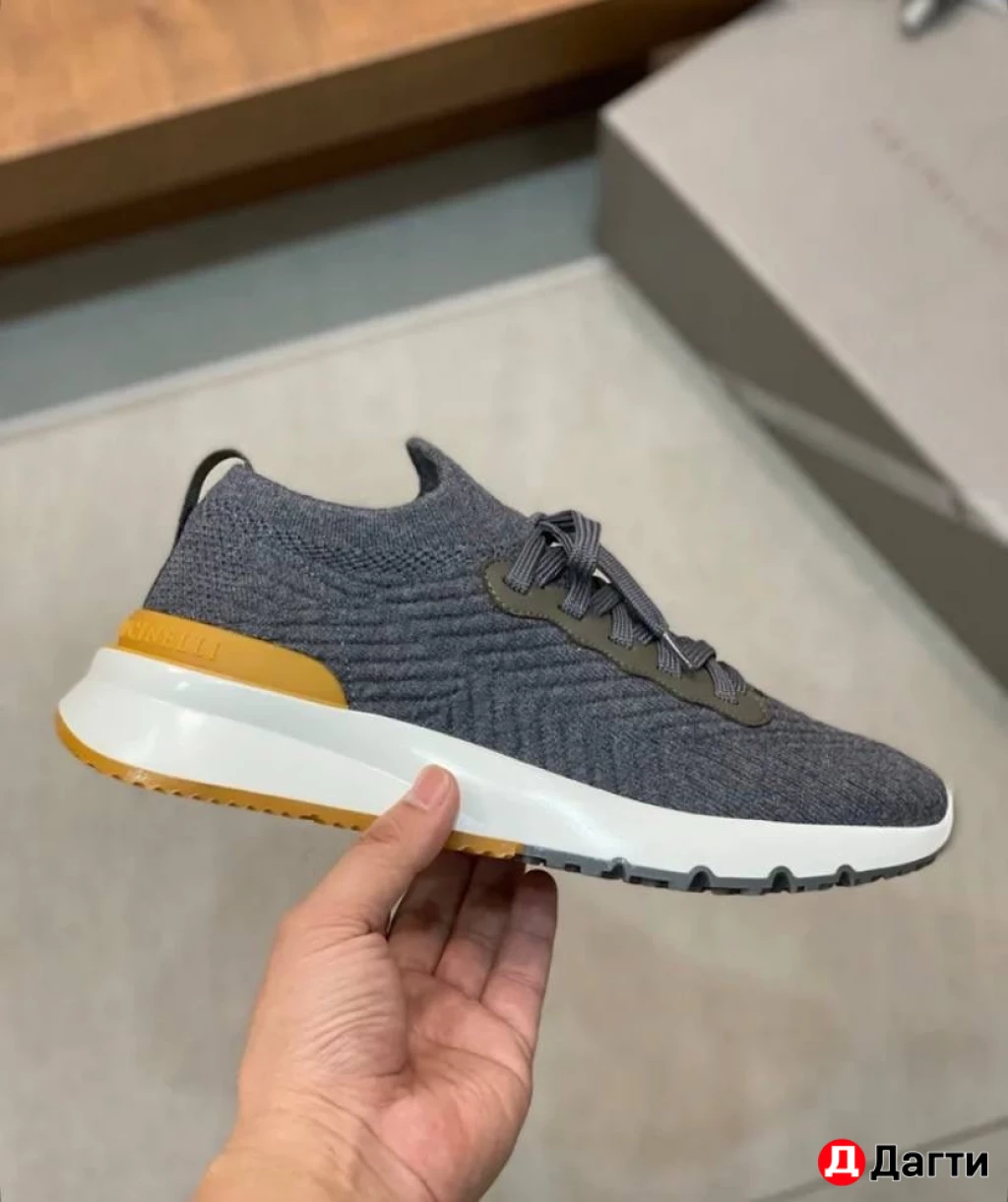 Мужские кроссовки от бренда Brunello Cucinelli