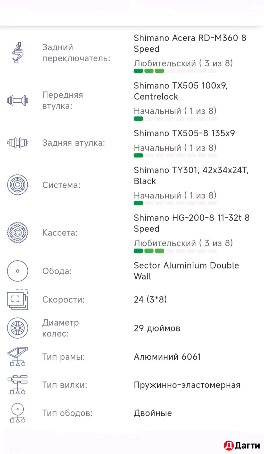 SILVERBACK STRIDE COMP 29 (немец горный)