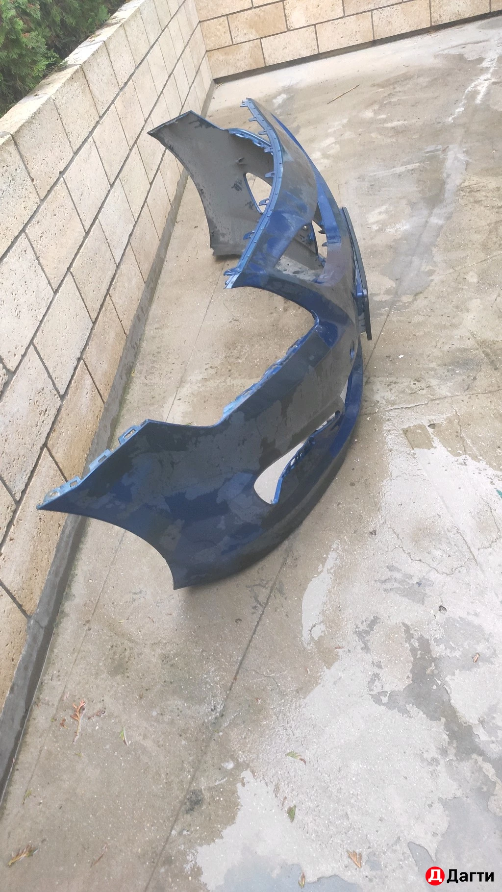 Передний бампер на салярис