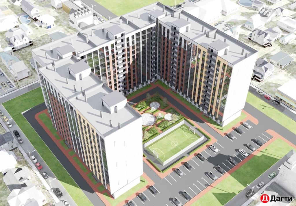 Квартира, 1 комната, 46.4 м², Агент