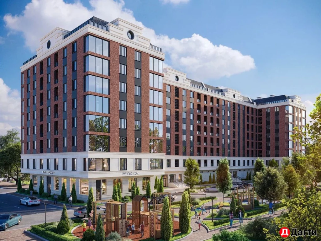 Квартира, 1 комната, 38.11 м², Застройщик