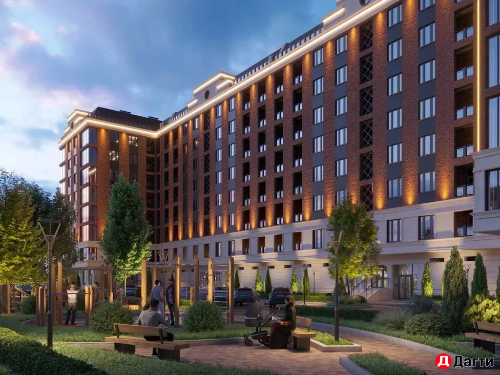 Квартира, 1 комната, 38.11 м², Застройщик