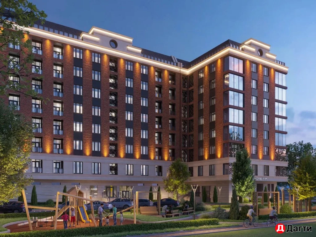 Квартира, 1 комната, 38.11 м², Застройщик