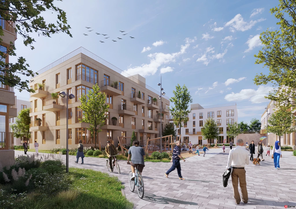 Квартира, 4 комнаты, 109.4 м², Застройщик