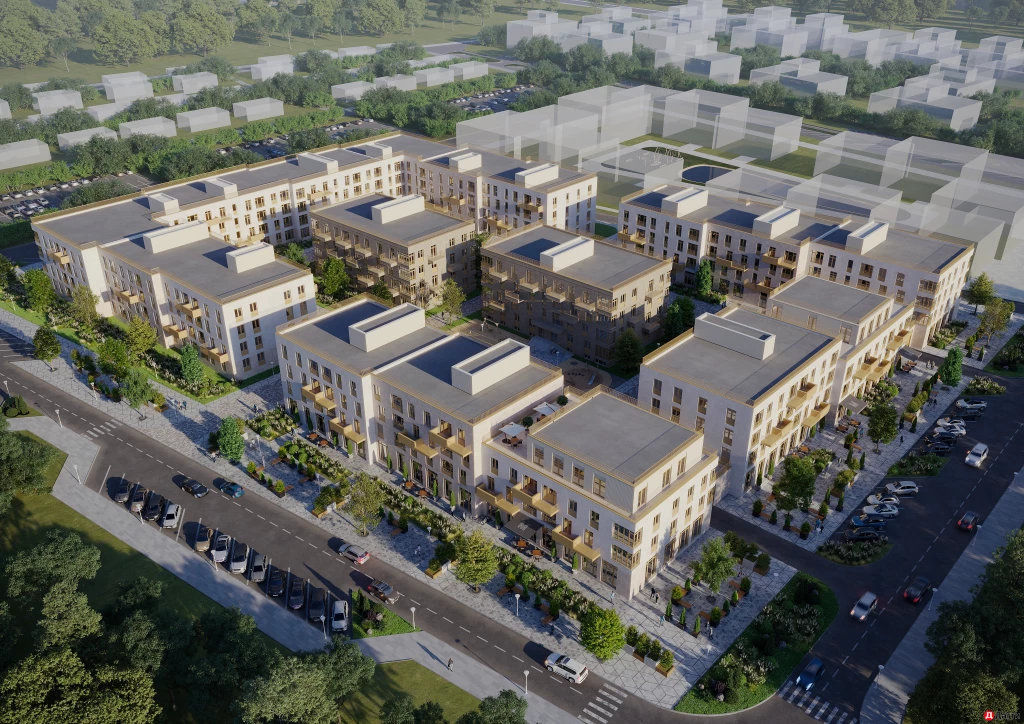 Квартира, 4 комнаты, 109.4 м², Застройщик