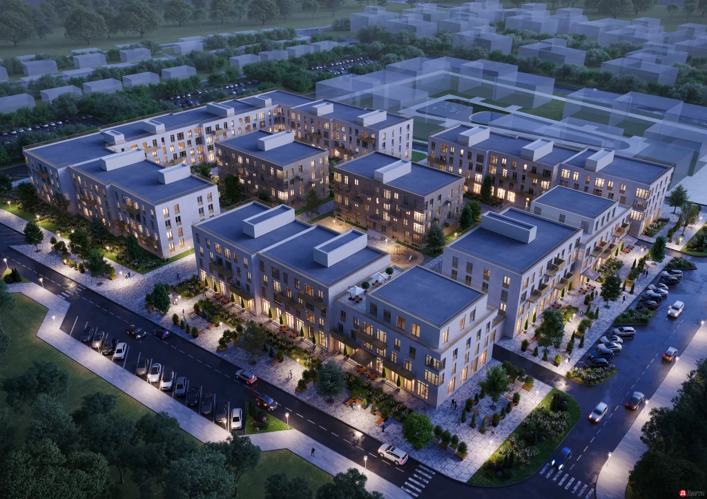 Квартира, 3 комнаты, 87.6 м², Застройщик