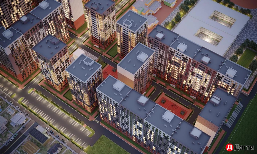 Квартира, 1 комната, 50.74 м², Застройщик