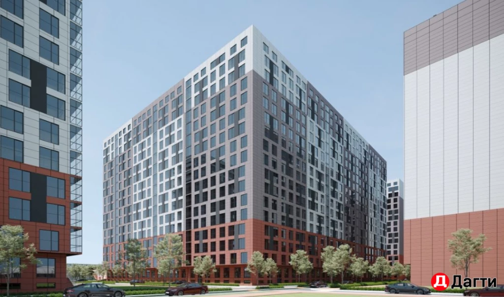 Квартира, 1 комната, 50.74 м², Застройщик