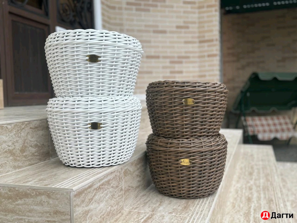 Кашпо Из Ротанга