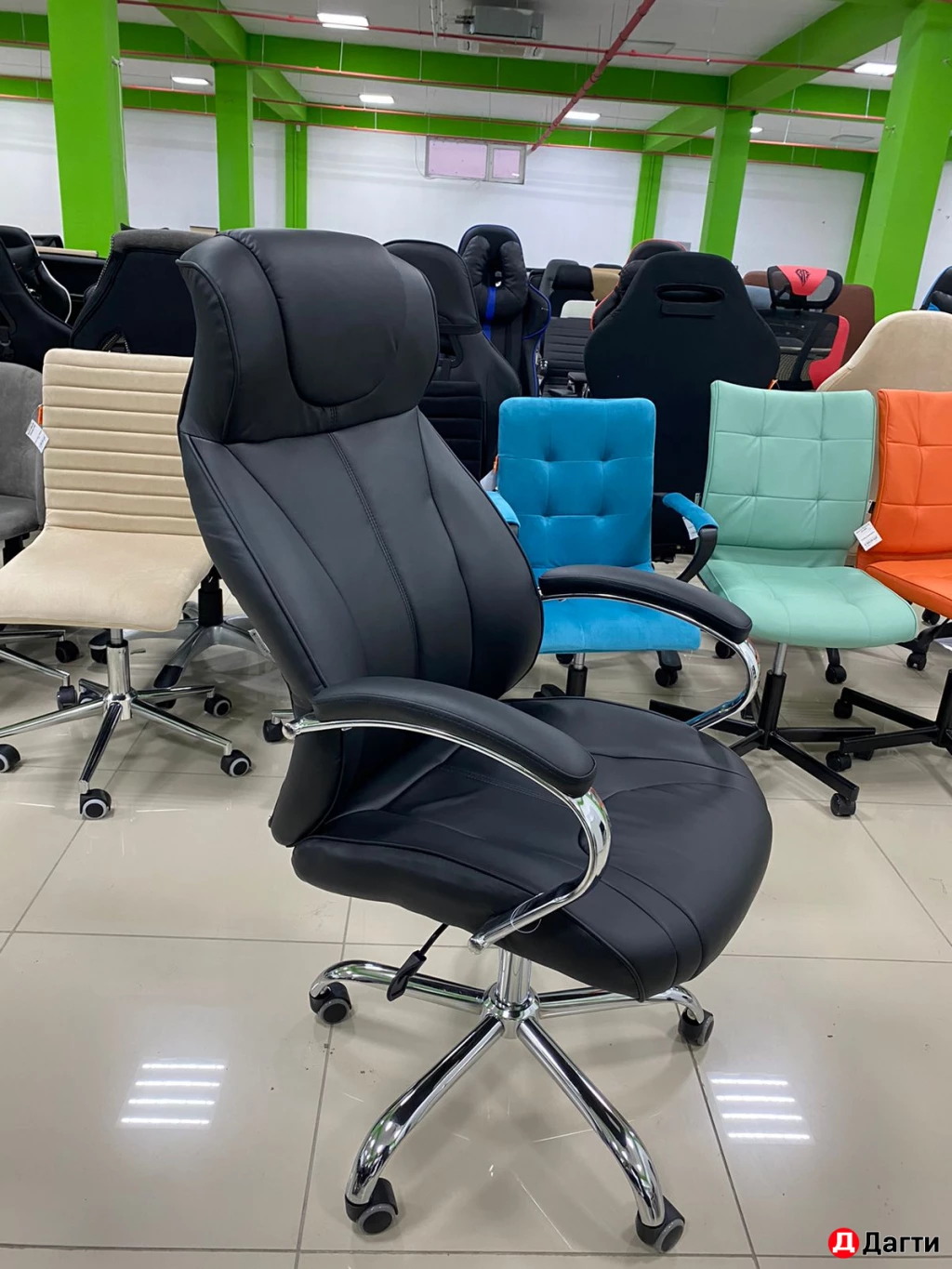 Кресло руководителя Everprof Forum, нат. кожа