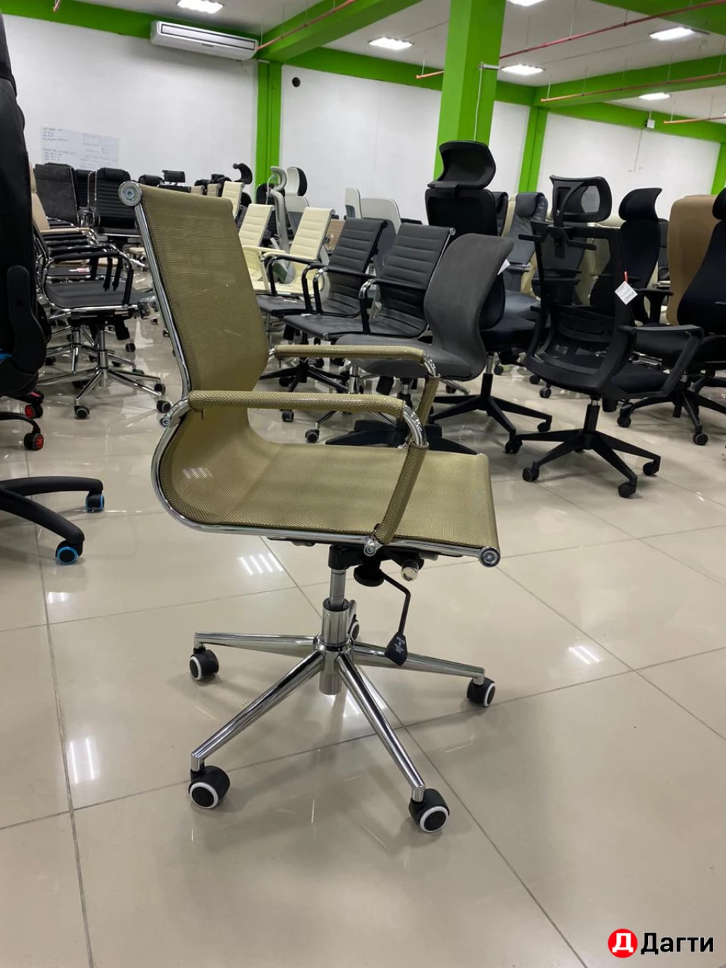 Кресло офисное Хельмут LB Сетка бронза