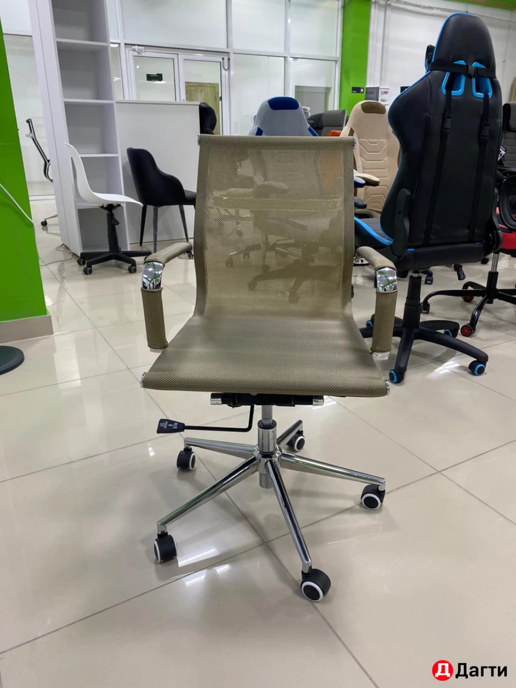 Кресло офисное Хельмут LB Сетка бронза