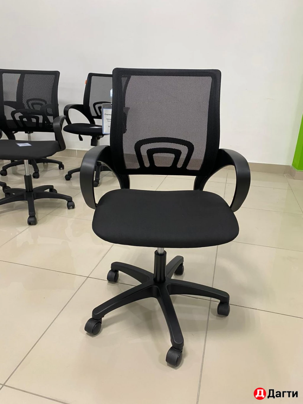 Кресло офисное Chairman 696 LT Ткань черная/Cетка