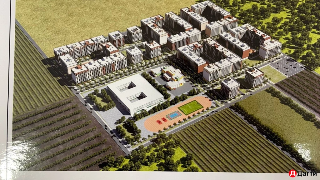 Квартира, 1 комната, 48.61 м², Застройщик