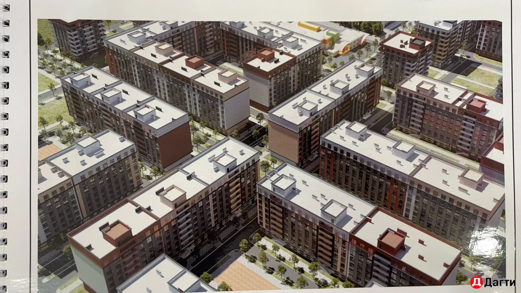 Квартира, 1 комната, 48.61 м², Застройщик