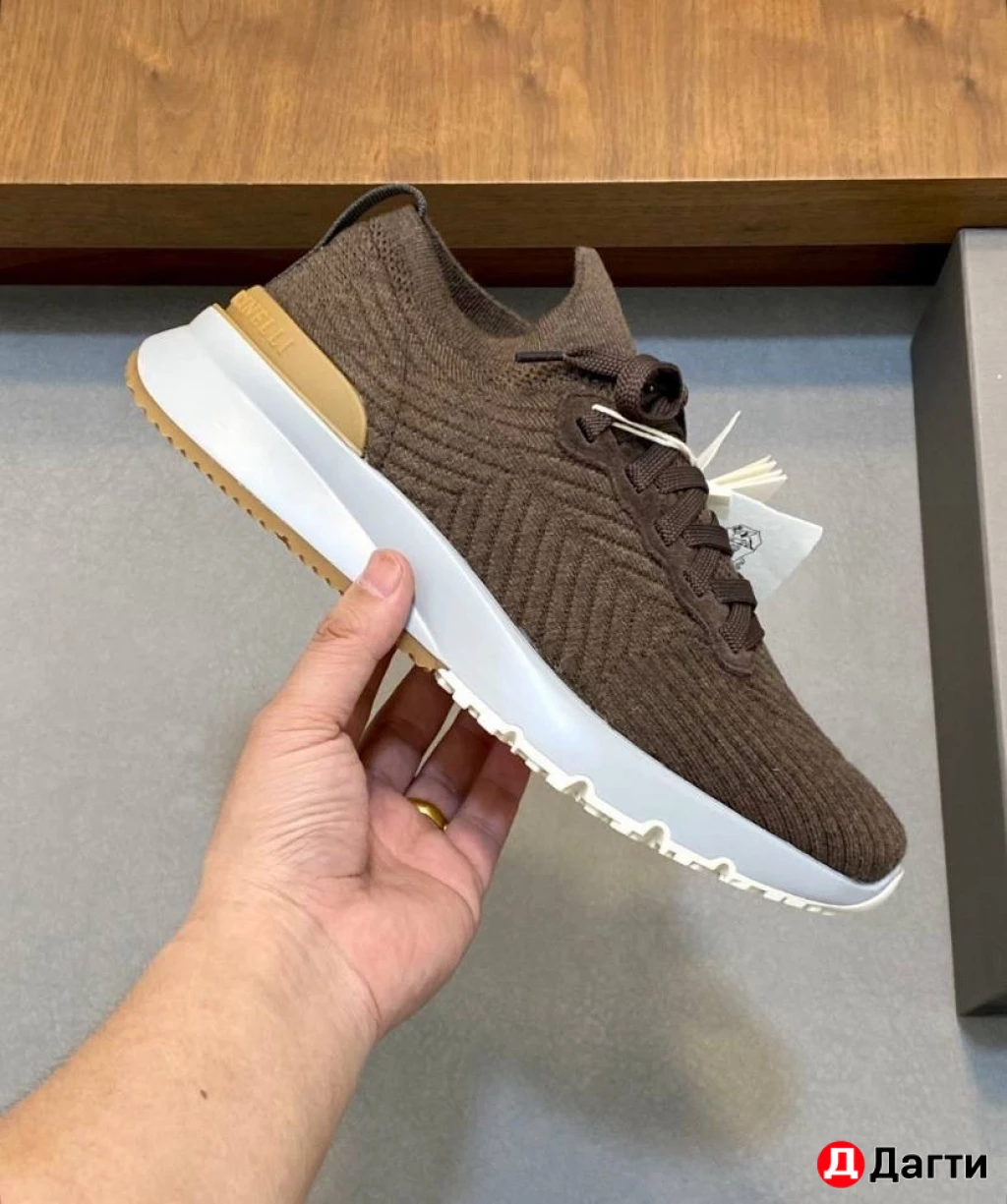 Мужские кроссовки от бренда Brunello Cucinelli