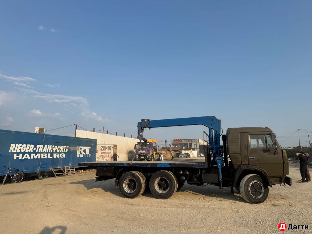 КАМАЗ манипулятор