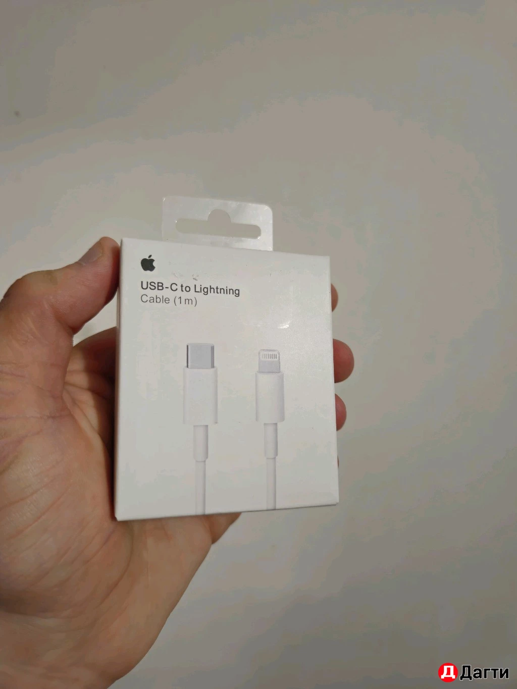 Зарядка apple С ориг-ым чипом USB-C to lightning cable (1m)