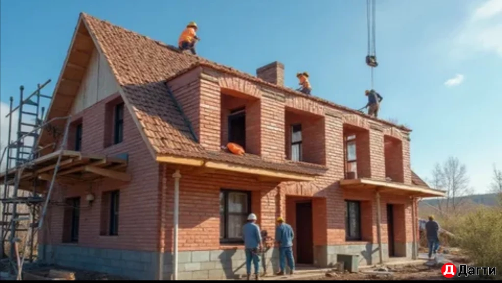 Строители и строительная бригада