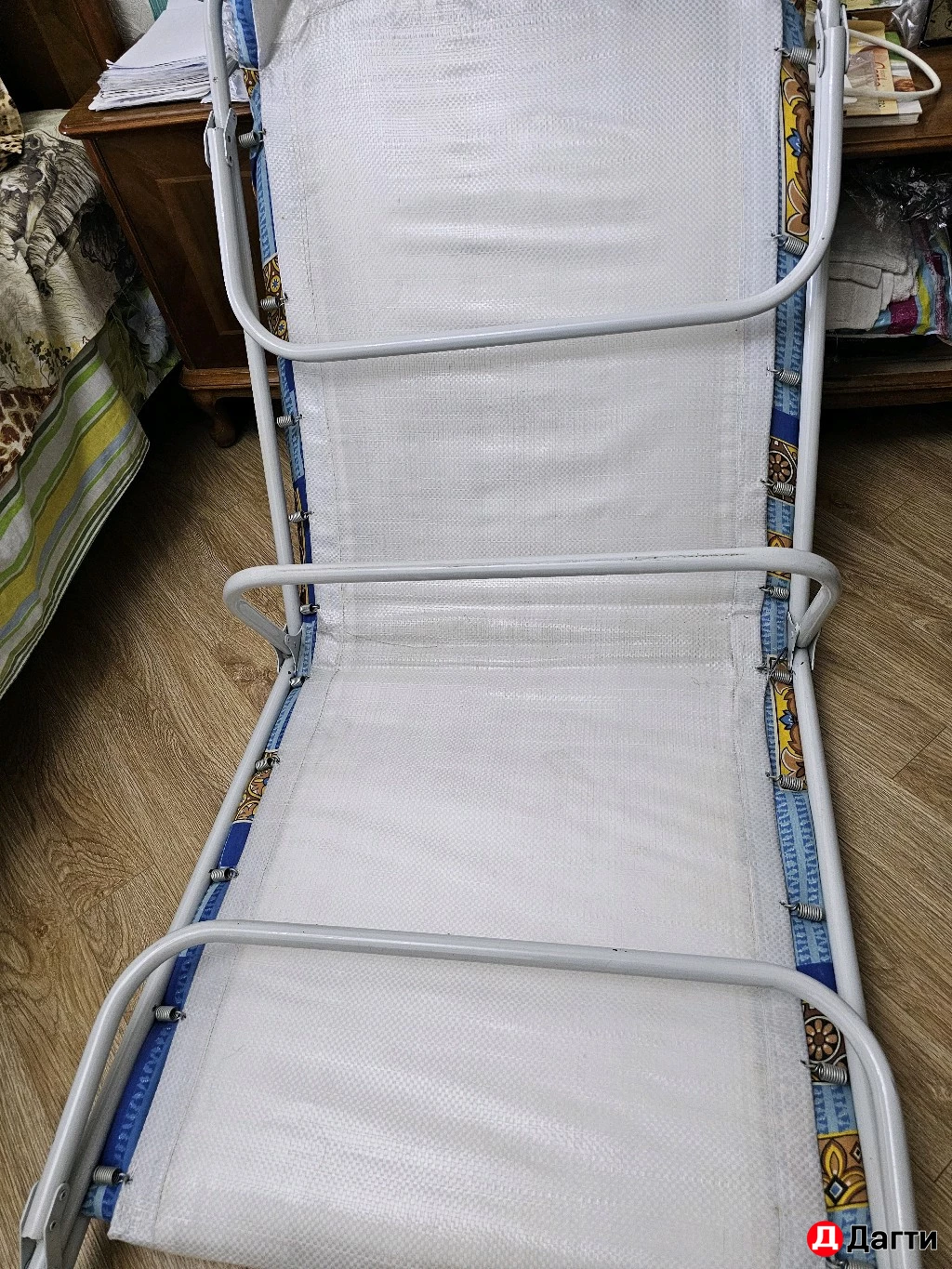 Раскладушка с матрасом