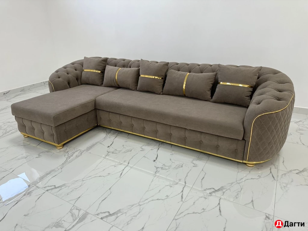 Диван с оттоманкой «Беллона» раскладной