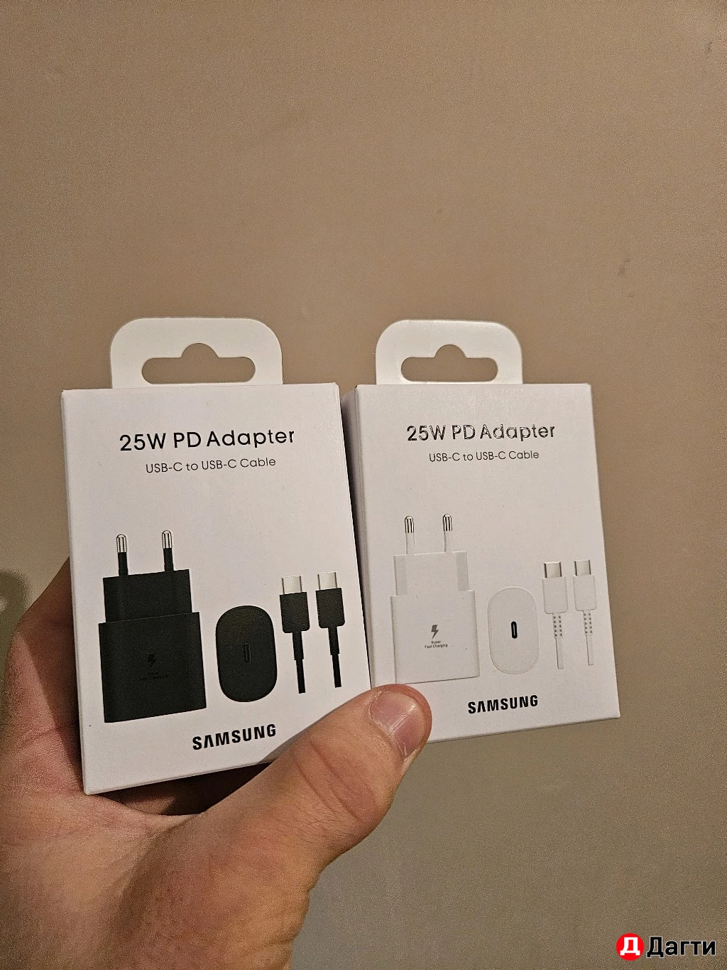 Ориг-ое зарядное устройство Samsung 25W PD Adapter USB-C to USB-C